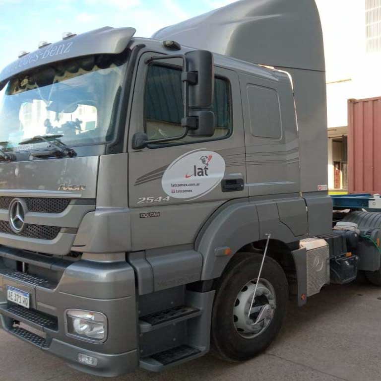 Latcomex - Transporte terrestre -Flota propia